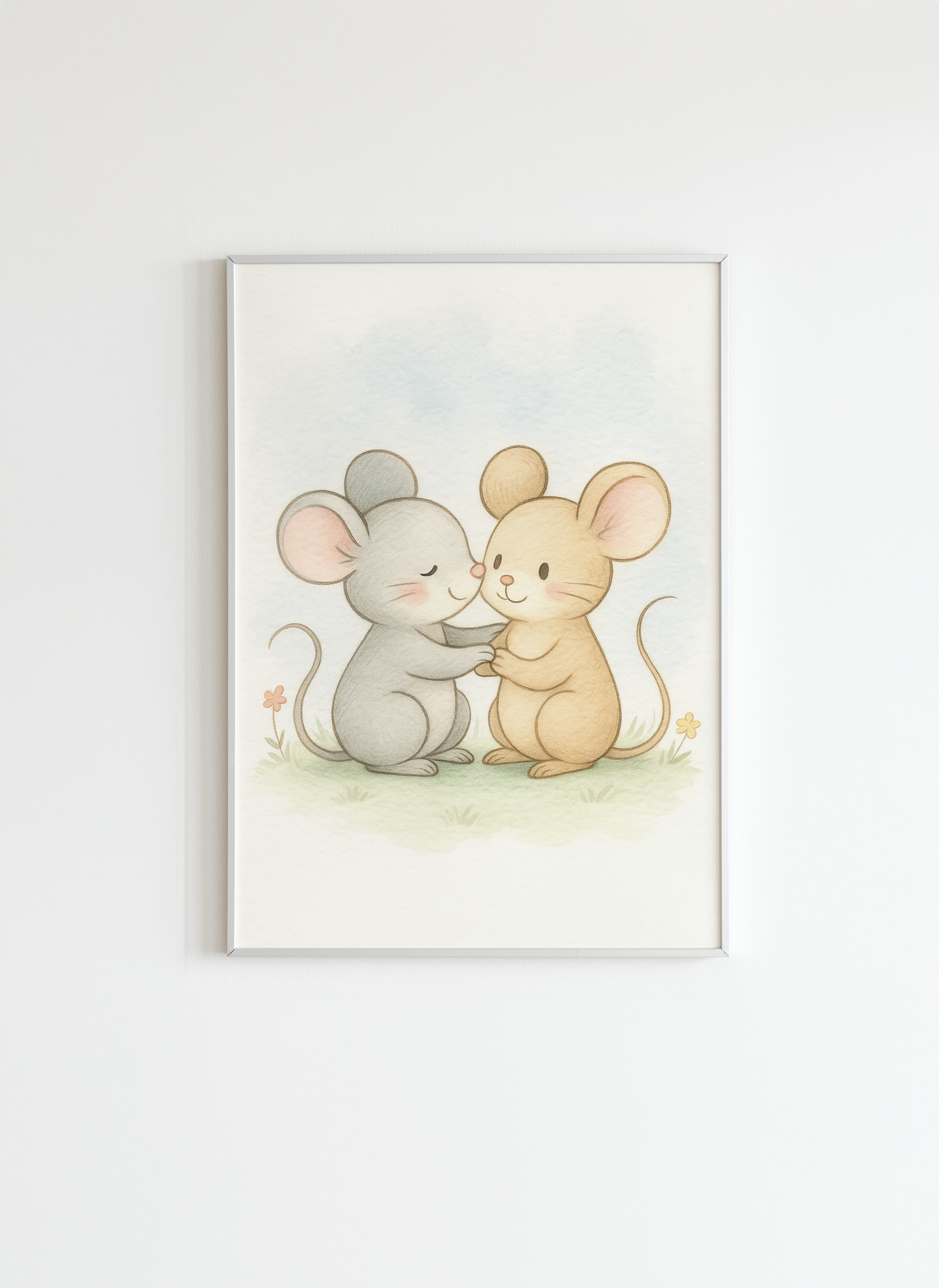 Wall Art for Children – Cute Animals Poster Decor For Kids